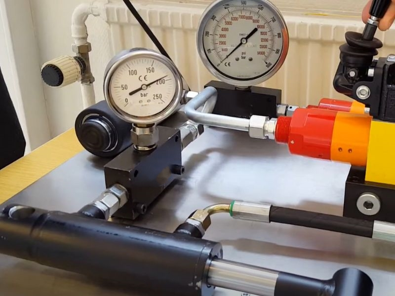Hydrauliske sylinderlagringsinstruksjoner