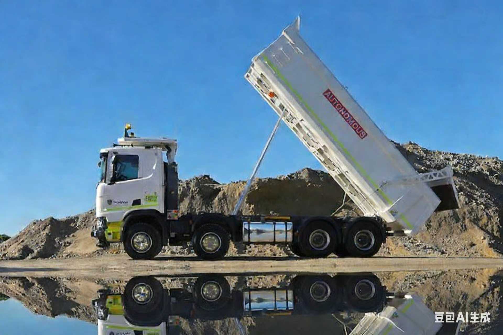 Hydrauliske sylindre for dumper for stabil lasthåndtering