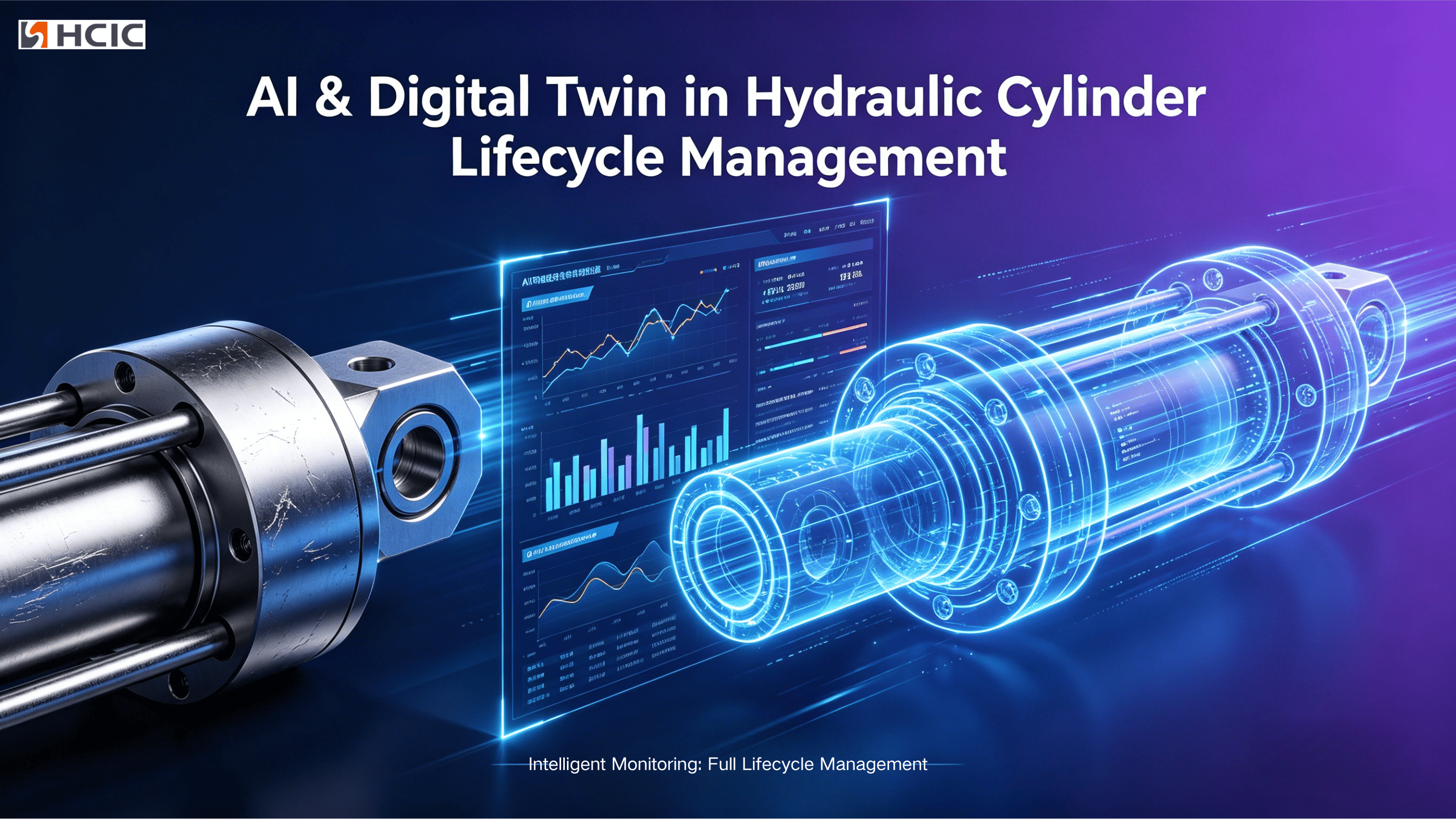 ​AI og digital tvilling i hydraulisk sylinders livssyklusstyring