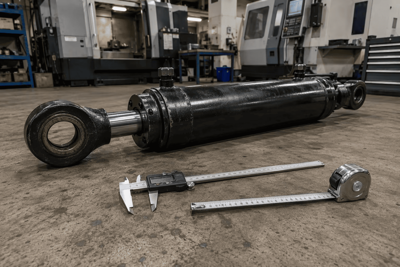 Hvordan måle en hydraulisk sylinder for utskifting – boring, stang, slag og montering (trinn-for-steg guide)