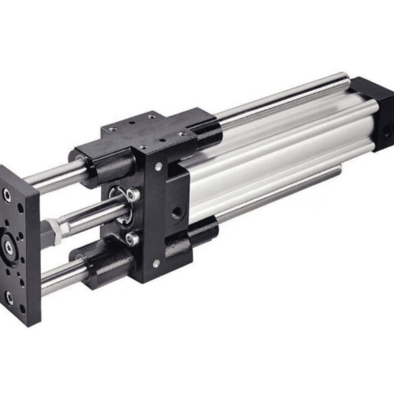 50-tonns enkeltvirkende hul hydraulisk jekk med låsemutter