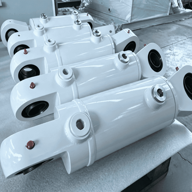 Hydraulisk sylinder for bjelkepumpeenhet