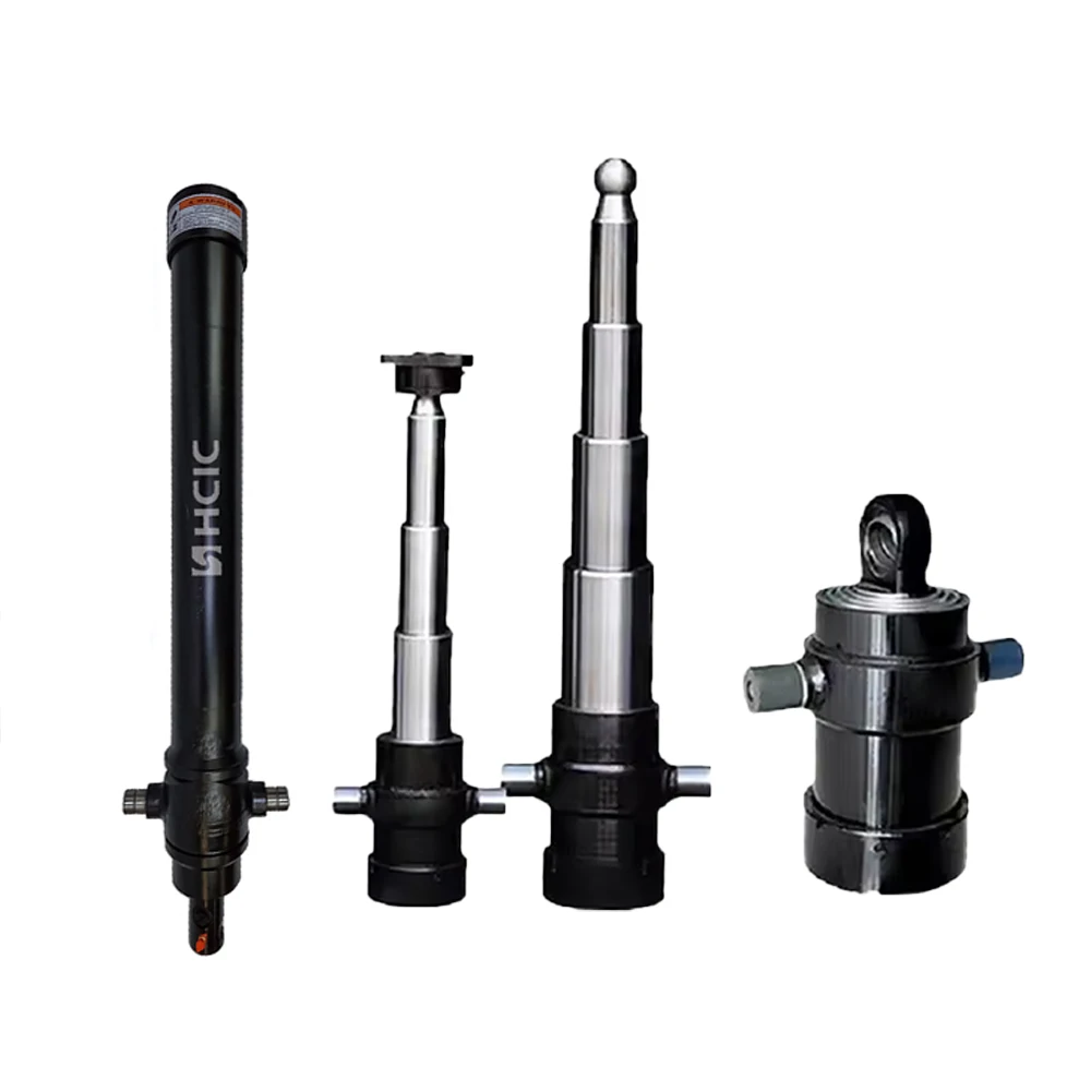 Liten tilhenger flertrinns hydraulisk sylinder