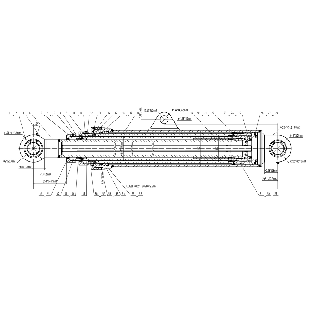 Packeject Sylinder