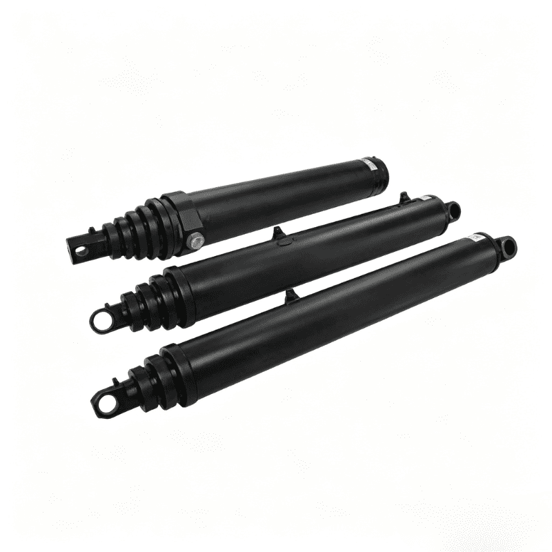 Pin-pin montering tippesylinder for tilhenger