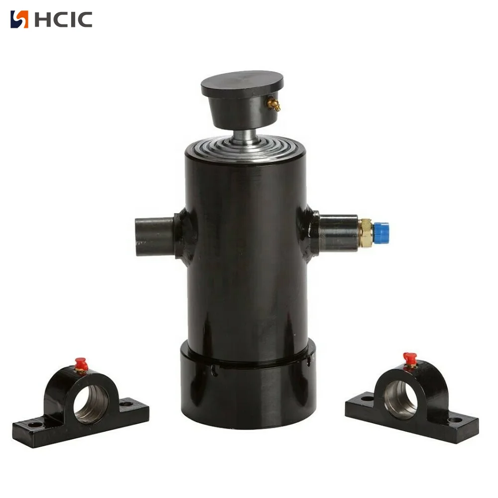 Tilting Trailer Chassis Liten teleskopisk hydraulisk sylinder