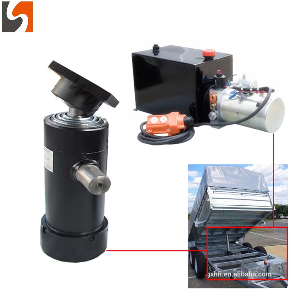 tilhenger hydraulisk sylinder